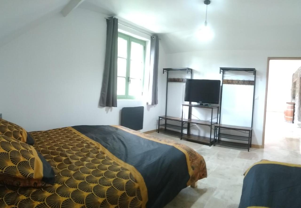 Grange Renovee En Gite/Maison/Chalet 아로 외부 사진