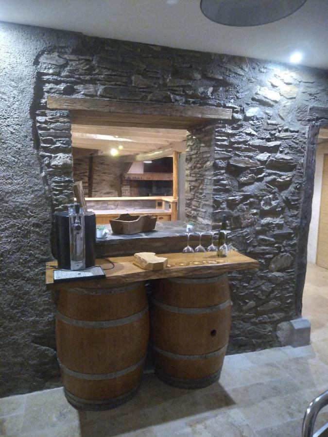 Grange Renovee En Gite/Maison/Chalet 아로 외부 사진