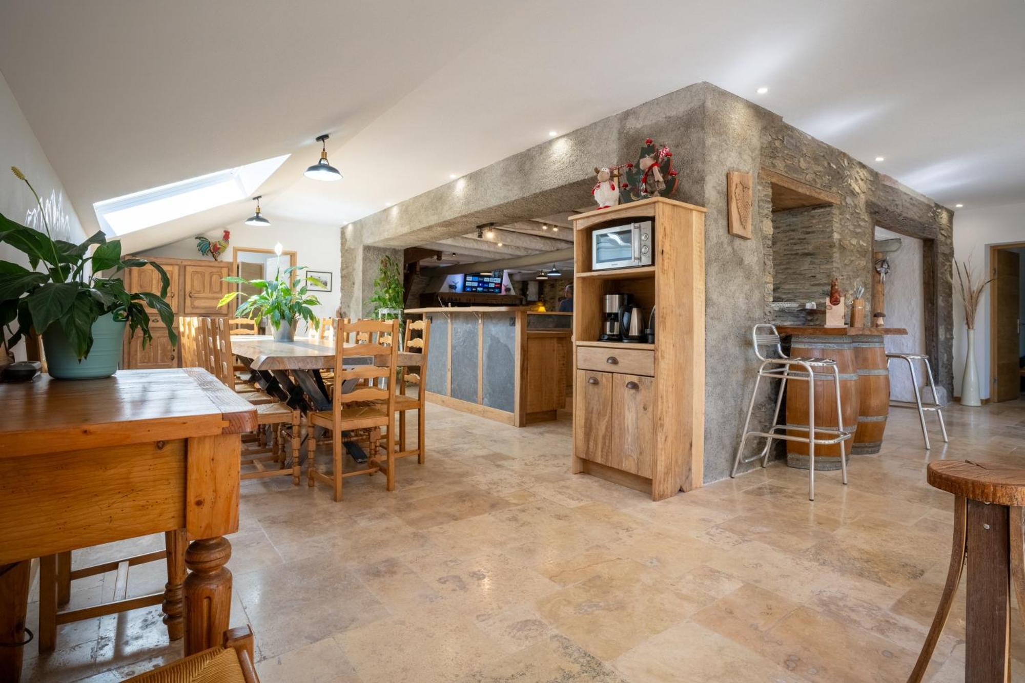 Grange Renovee En Gite/Maison/Chalet 아로 외부 사진