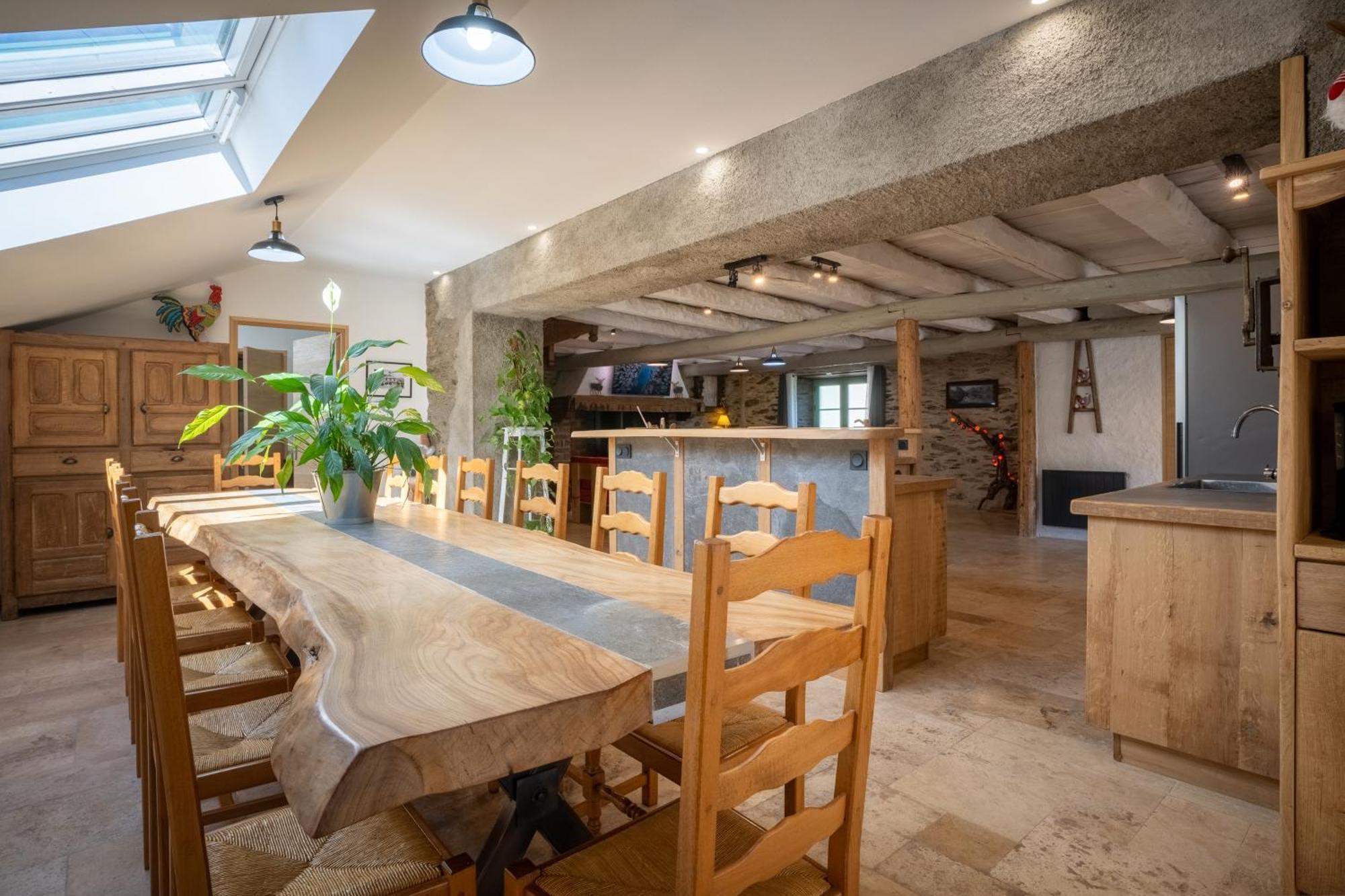Grange Renovee En Gite/Maison/Chalet 아로 외부 사진