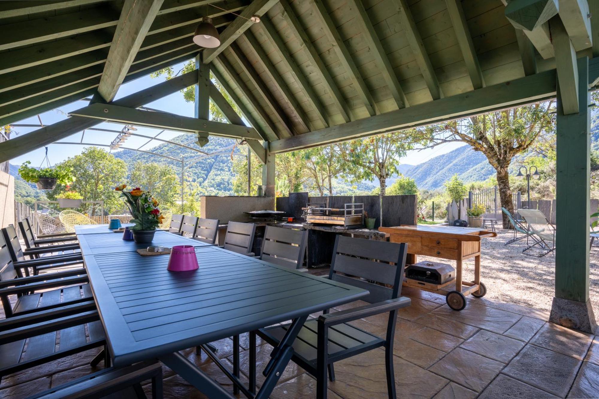 Grange Renovee En Gite/Maison/Chalet 아로 외부 사진